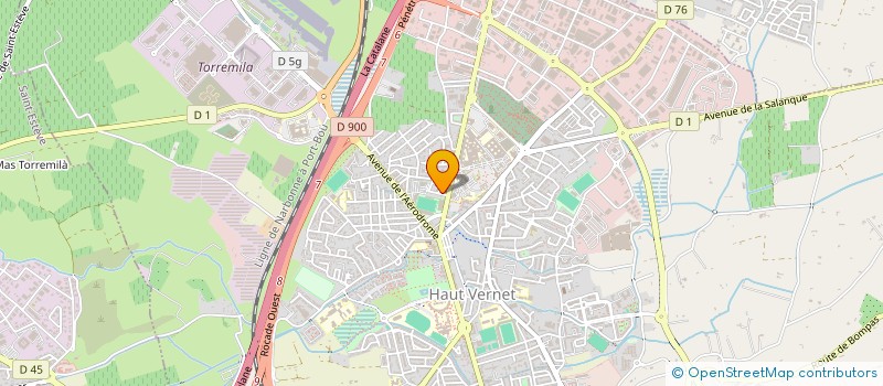 localisation de l'entreprise MONSIEUR ALI NOUNI à PERPIGNAN