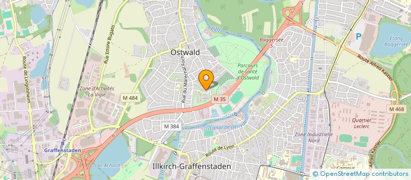 localisation de l'entreprise MONSIEUR ALI OMURCA  OSTWALD