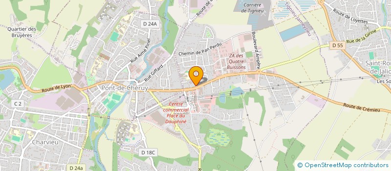 localisation de l'entreprise MONSIEUR ALI-OSMAN ERSOY à TIGNIEU-JAMEYZIEU