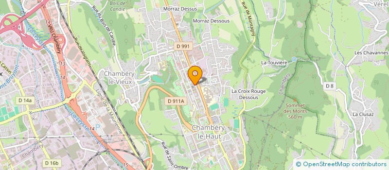 localisation de l'entreprise MONSIEUR ALI OSMANI  CHAMBERY