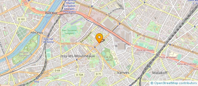localisation de l'entreprise MONSIEUR ALI OUAMAR à ISSY-LES-MOULINEAUX