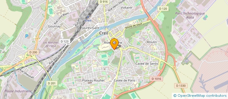 localisation de l'entreprise MONSIEUR ALI OUANANE  PARIS