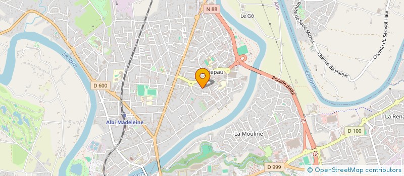 localisation de l'entreprise MONSIEUR ALI OUGAD à ALBI