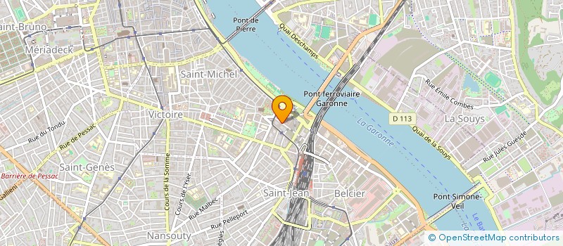 localisation de l'entreprise MONSIEUR ALI OULBANI  BORDEAUX