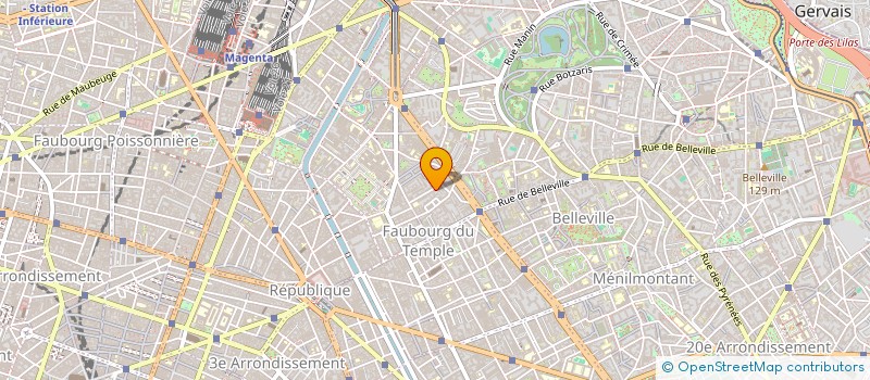 localisation de l'entreprise MONSIEUR ALI OUZID  PARIS