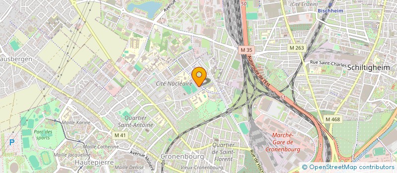 localisation de l'entreprise MONSIEUR ALI OZGUN à STRASBOURG