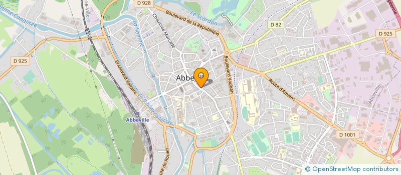 localisation de l'entreprise MONSIEUR ALI OZTURK à ABBEVILLE