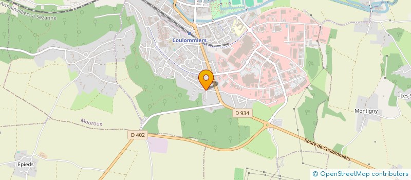 localisation de l'entreprise MONSIEUR ALI OZTURK à COULOMMIERS