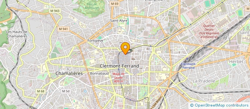 localisation de l'entreprise MONSIEUR ALI POLAT  CLERMONT-FERRAND