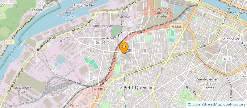 localisation de l'entreprise MONSIEUR ALI POLAT  LE PETIT-QUEVILLY