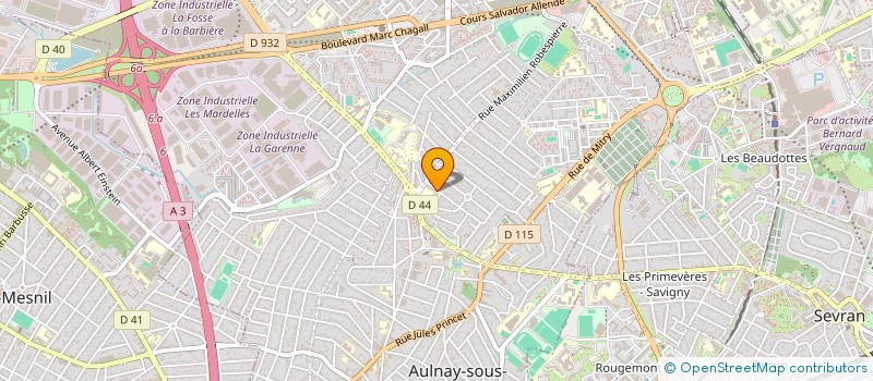 localisation de l'entreprise MONSIEUR ALI RACELMA à AULNAY-SOUS-BOIS