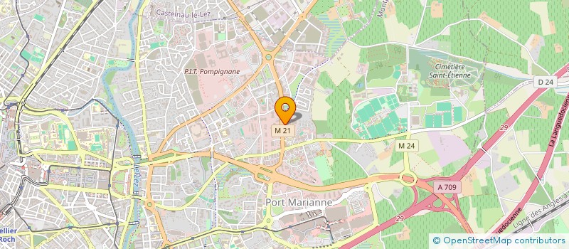 localisation de l'entreprise MONSIEUR ALI RAGGACHE à MONTPELLIER