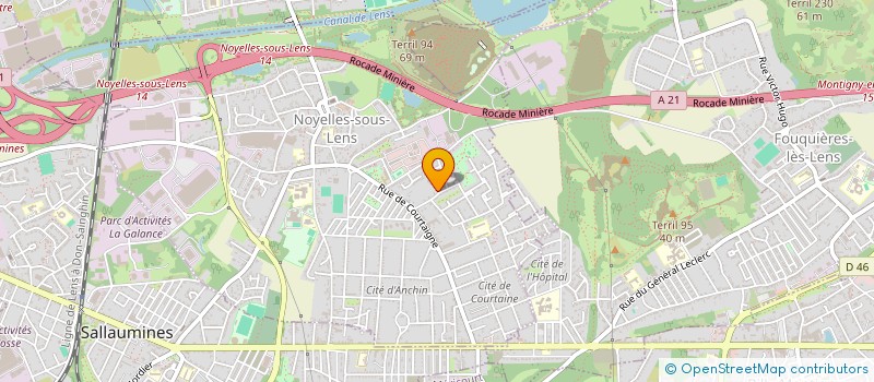 localisation de l'entreprise MONSIEUR ALI RAHEN  NOYELLES-SOUS-LENS