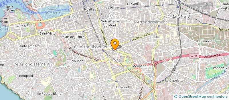 localisation de l'entreprise MONSIEUR ALI RAHMANI  MARSEILLE