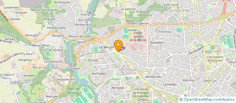 localisation de l'entreprise MONSIEUR ALI RAHMANI à BREST