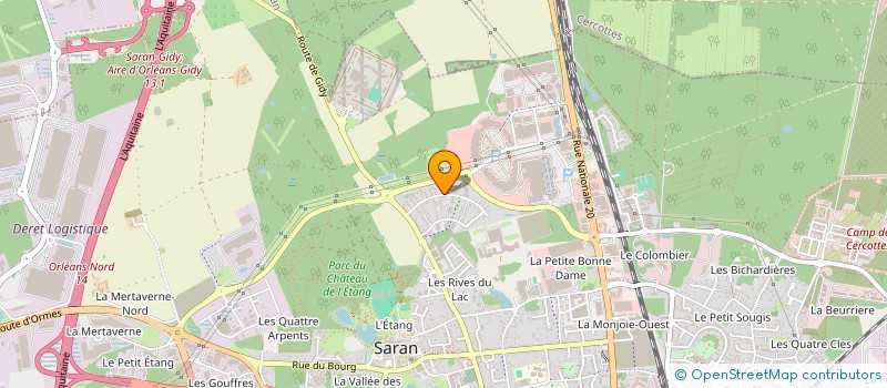 localisation de l'entreprise MONSIEUR ALI RAHMOUNI à SARAN