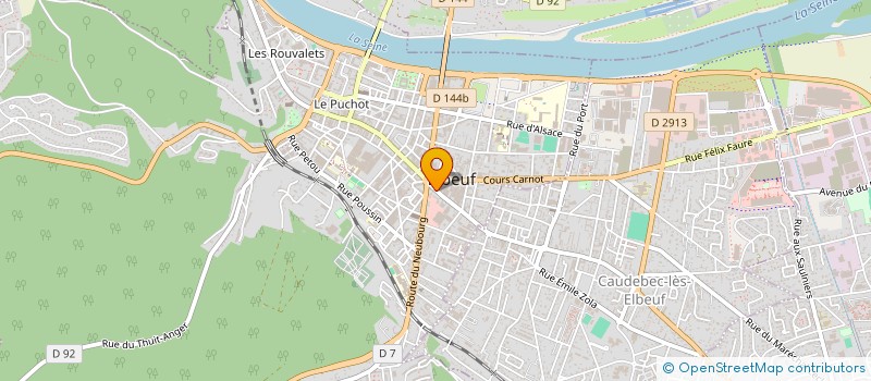 localisation de l'entreprise MONSIEUR ALI RAISSI à ELBEUF