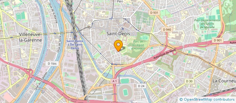 localisation de l'entreprise MONSIEUR ALI RAJA  SAINT-DENIS