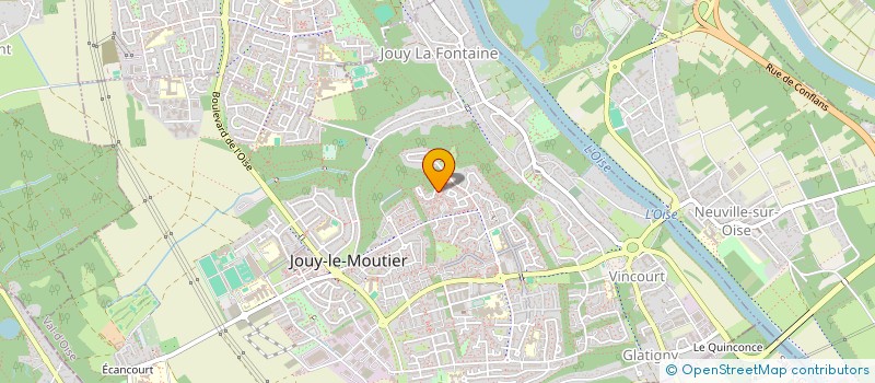 localisation de l'entreprise MONSIEUR ALI RAMI  JOUY-LE-MOUTIER