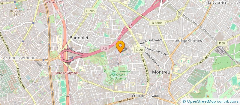 localisation de l'entreprise MONSIEUR ALI RAZA ZULFIGAR à MONTREUIL