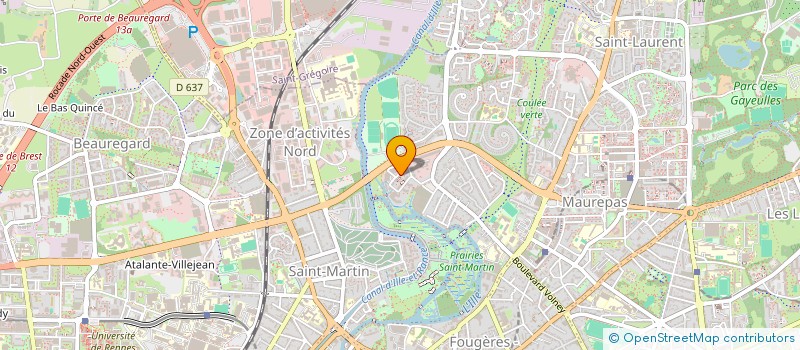 localisation de l'entreprise MONSIEUR ALI REZAIE  RENNES