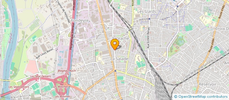 localisation de l'entreprise MONSIEUR ALI RIADH MERAZIG à TOULOUSE