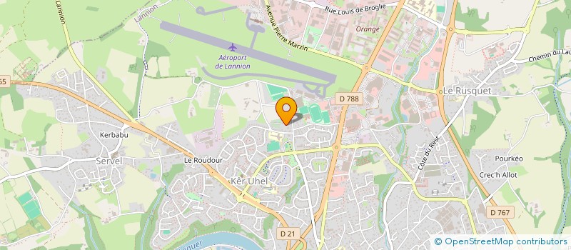 localisation de l'entreprise MONSIEUR ALI RICHARD  LANNION