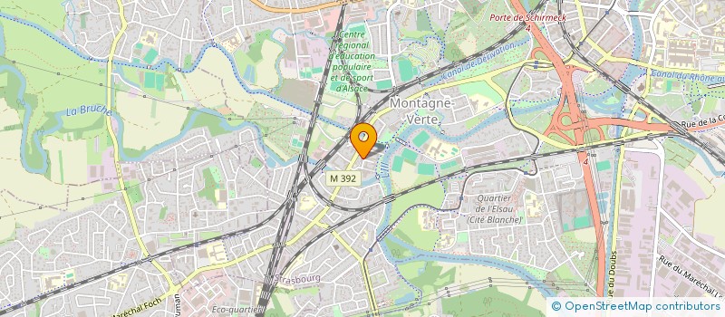 localisation de l'entreprise MONSIEUR ALI ROHMAN à STRASBOURG