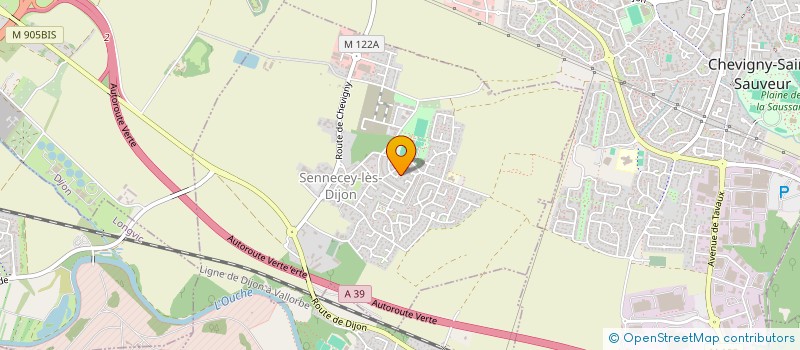 localisation de l'entreprise MONSIEUR ALI ROSTAMI  SENNECEY-LES-DIJON