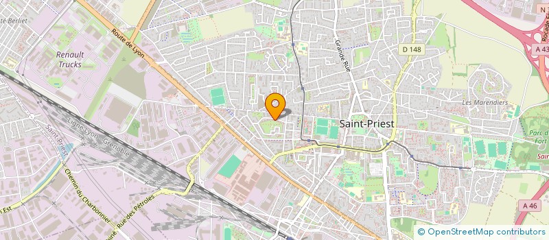 localisation de l'entreprise MONSIEUR ALI SAADI  SAINT-PRIEST