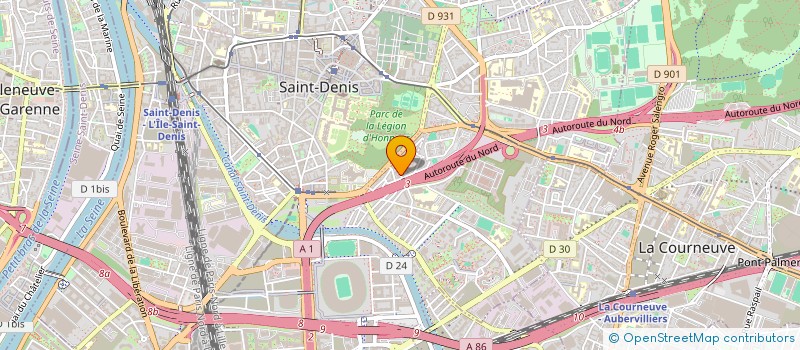 localisation de l'entreprise MONSIEUR ALI SAADOUNI à SAINT-DENIS