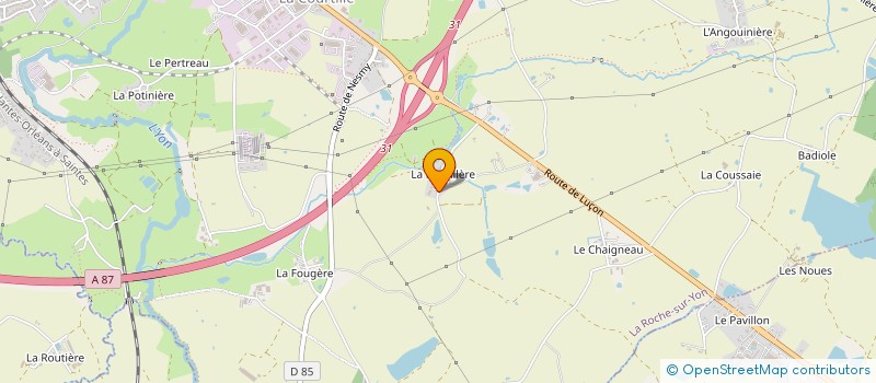 localisation de l'entreprise MONSIEUR ALI SABI  LA ROCHE-SUR-YON