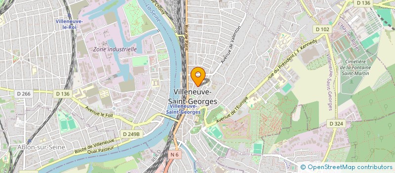 localisation de l'entreprise MONSIEUR ALI SACI à VILLENEUVE-SAINT-GEORGES