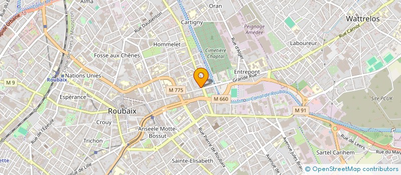 localisation de l'entreprise MONSIEUR ALI SADALLAH à CAEN