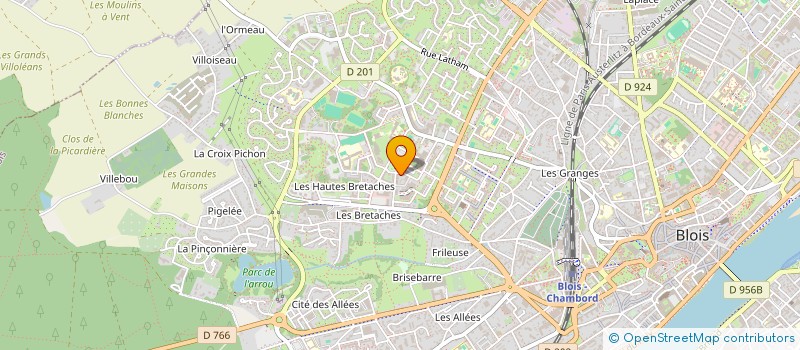 localisation de l'entreprise MONSIEUR ALI SADAT  BLOIS