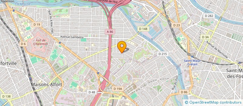 localisation de l'entreprise MONSIEUR ALI SAFRI  MAISONS-ALFORT