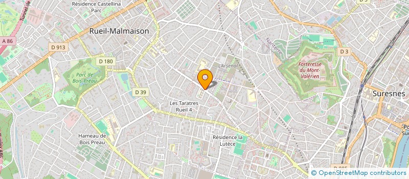 localisation de l'entreprise MONSIEUR ALI SAGOU à RUEIL MALMAISON