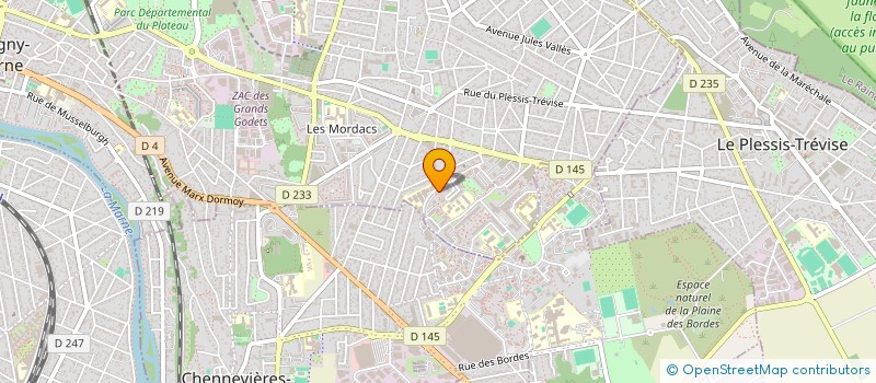 localisation de l'entreprise MONSIEUR ALI SAHLI à CHAMPIGNY-SUR-MARNE