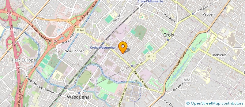 localisation de l'entreprise MONSIEUR ALI SAIDJ  CROIX