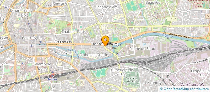 localisation de l'entreprise MONSIEUR ALI SAKER  RENNES