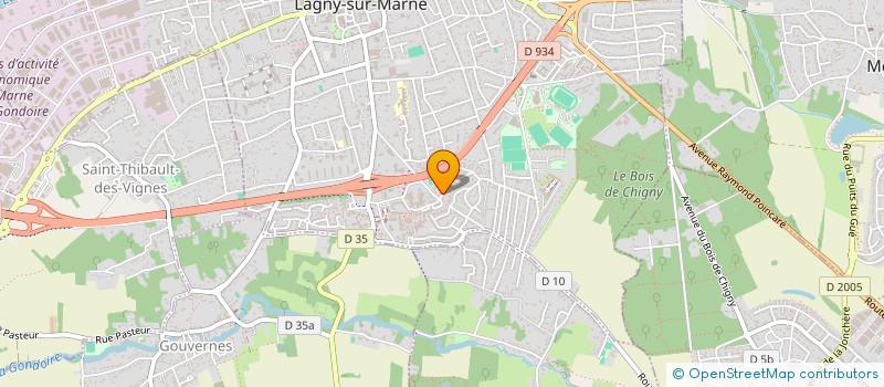 localisation de l'entreprise MONSIEUR ALI SAKSOUK  LAGNY-SUR-MARNE