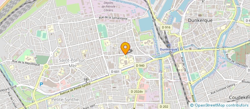 localisation de l'entreprise MONSIEUR ALI SALAH BOUCHAREB à DUNKERQUE