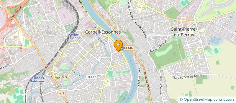 localisation de l'entreprise MONSIEUR ALI SALIM ABDULRAHMAN à CORBEIL-ESSONNES