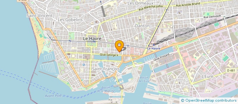 localisation de l'entreprise MONSIEUR ALI SALMI à LE HAVRE