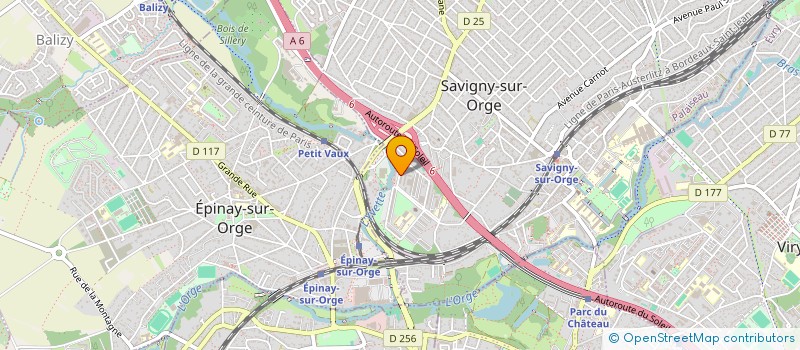 localisation de l'entreprise MONSIEUR ALI SANOH à SAVIGNY-SUR-ORGE