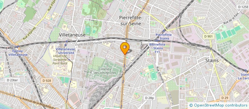 localisation de l'entreprise MONSIEUR ALI SARI à PIERREFITTE-SUR-SEINE