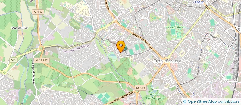 localisation de l'entreprise MONSIEUR ALI SARIDAS à MONTPELLIER