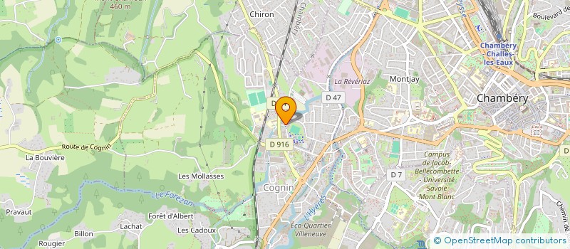 localisation de l'entreprise MONSIEUR ALI SEBAI MESSAADI  COGNIN