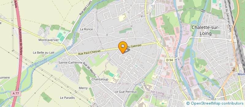 localisation de l'entreprise MONSIEUR ALI SEGHIER à CHALETTE-SUR-LOING