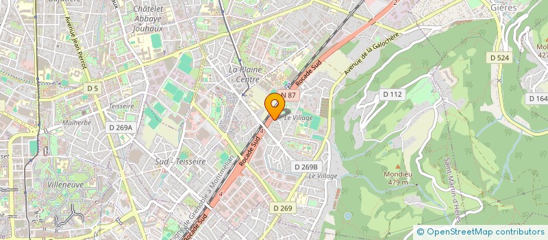 localisation de l'entreprise MONSIEUR ALI SEKMA à SAINT-MARTIN-D'HERES